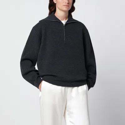 Rohe Wool & Cashmere Pullover In Gray