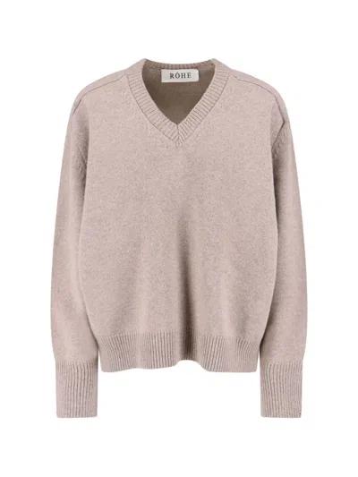 ROHE WOOL AND CASHMERE SWEATER