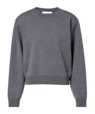 Rohe Wool And Cashmere-blend Sweater In Gray