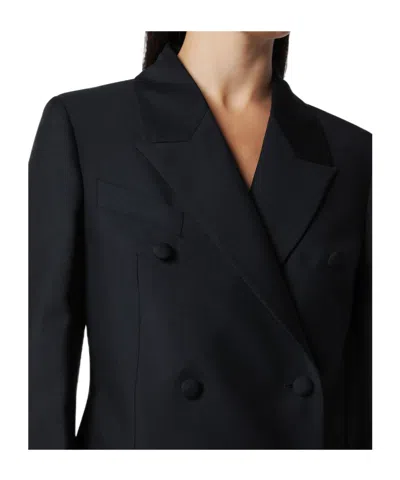 Rohe Wool And Mohair Blazer In Black