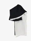 Rohe One-shoulder Caped Wool-blend Top In Black