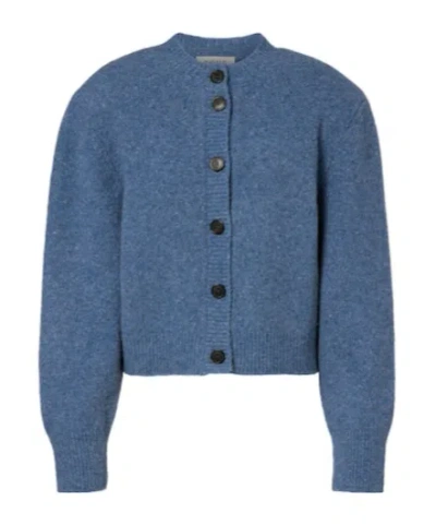 Rohe Wool Cardigan In Blue