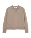 Rohe Wool Cashmere Sleeve Wrap Sweater In Brown