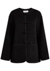 Rohe Toggle-fastening Jacket In Black