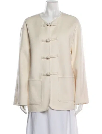 Pre-owned Rohe Wool Jacket In Neutrals