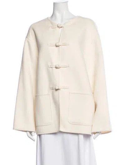 Pre-owned Rohe Wool Jacket In Neutrals
