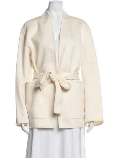 Pre-owned Rohe Wool Jacket W/ Tags In Neutrals