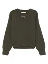 Rohe Long-sleeved Sweater In Green