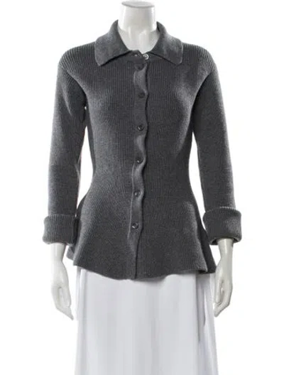 Pre-owned Rohe Wool Sweater W/ Tags In Gray