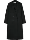 Rohe Double-breasted Wool Midi Coat