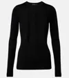 Rohe Long-sleeved Sweater In Black