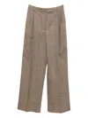 Rohe Wool Trousers In Brown