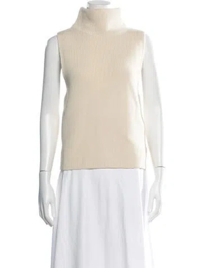Pre-owned Rohe Wool Turtleneck Sweater In Blue