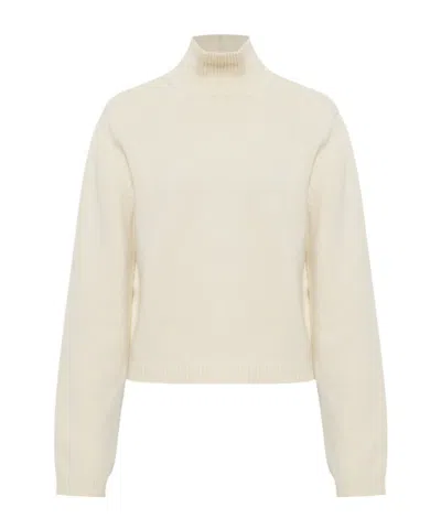 Rohe Wool Turtleneck Sweater In Neutral