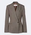Rohe Single-button Suit Jacket In Brown