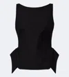 Rohe Wool-blend Top In Black