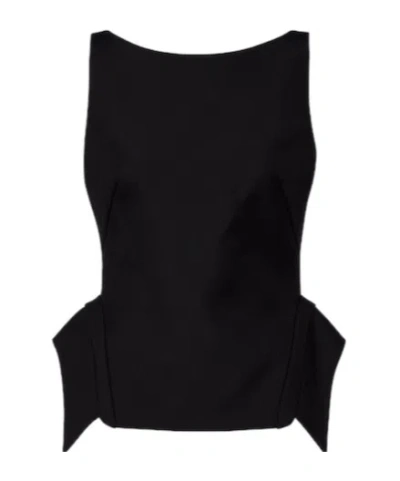 Rohe Wool-blend Top In Black