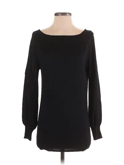 Pre-owned Roi Silk Pullover Sweater In Black