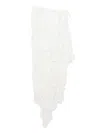 Roisin Pierce Rose Of Light Asymmetric Skirt In White