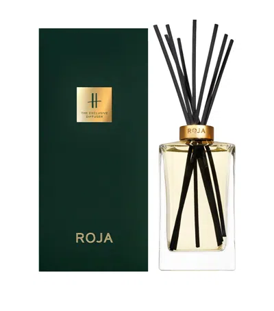 Roja Harrods Exclusive Crystal Reed Diffuser Decanter In Clear