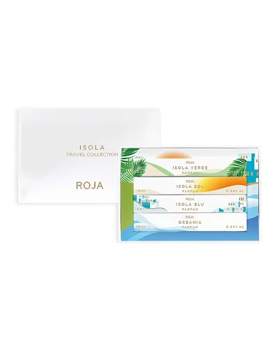Roja Isola Parfum Travel Collection In Transparent