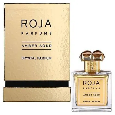 Roja Parfums Unisex Amber Aoud Crystal Parfum 3.4 oz (tester) Fragrances 5056663801374 In Transparent