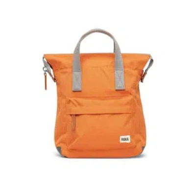Roka Bantry B Small Sustainable Backpack In Orange