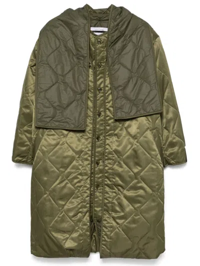 Rokh Barn Coat In Green