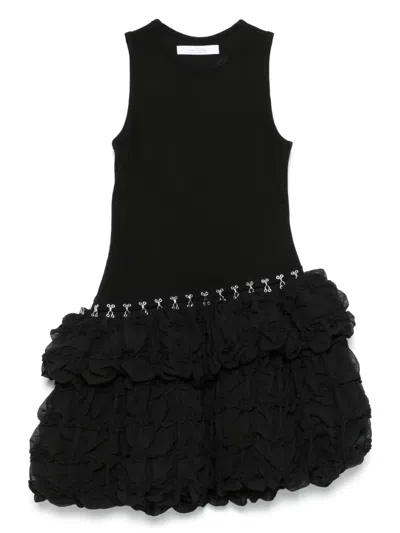 ROKH BROKEN MINI DRESS