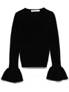 ROKH CROSS-KNITTED SWEATER