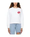 ROKH EMBROIDERED-LOGO LONG-SLEEVE SWEATSHIRT