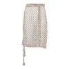 Rokh Frilled Basic Skirt In White