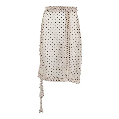 ROKH FRILLED BASIC SKIRT