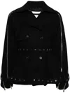 Rokh Multi-zipped Jacket In Black