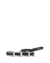 Rokh Multiple Buckle Belt In Black