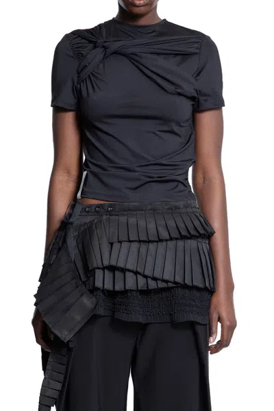 Rokh Tops In Black