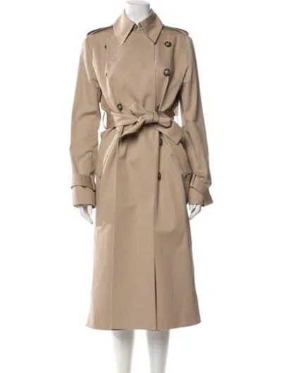 Pre-owned Rokh Trench Coat In Neutral