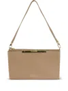 Rokh Triple File Clutch Bag In Brown