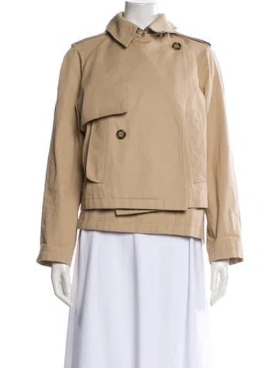 Pre-owned Rokh Utility Jacket In Neutral
