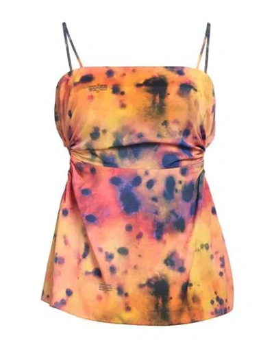 Rokh Woman Top Orange Size 8 Polyester