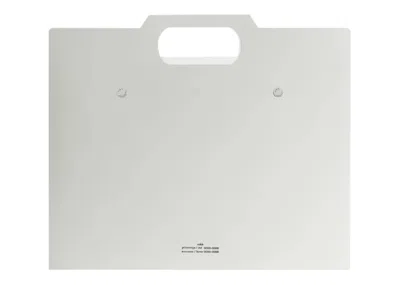 Pre-owned Rokh Women's  H&m Filecase Bag In White