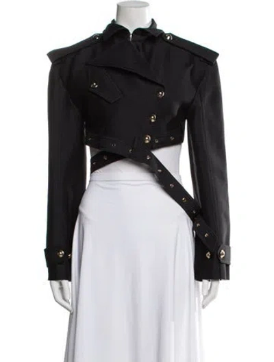 Pre-owned Rokh Wool Jacket In Black