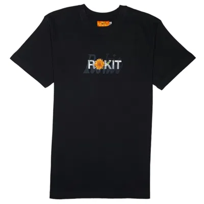 Rokit Men's Floral T-shirt In Black