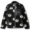 Rokit Men's Misfit Polar Fleece Jacket In Black In Black