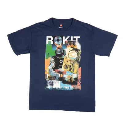 Rokit The Rush Tee - Navy In Blue