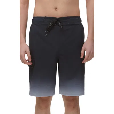 Rokka&rolla 4-way Stretch Performance Board Shorts In Nightfall Gradient