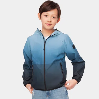 Rokka&rolla Kids' Fleece-lined Windbreaker In Blue
