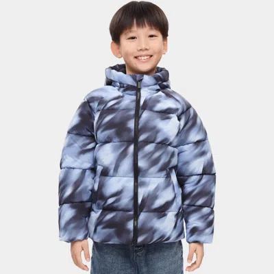 ROKKA&ROLLA BOYS' RIPSTOP WINTER COAT KIDS' FLEECE LINED JACKET