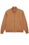Rokka&rolla Classic Full Zip Bomber Jacket In Copper