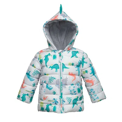 Rokka&rolla Kids' Infant Toddler Boys' Warm Winter Coat-baby Fleece Puffer Jacket In Multi